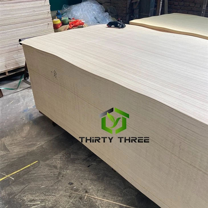 E0 Standard White Poplar Recon Plywood For Plywood Making